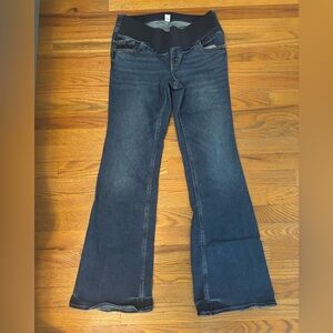 Old Navy Flare Maternity Jeans, Size 8